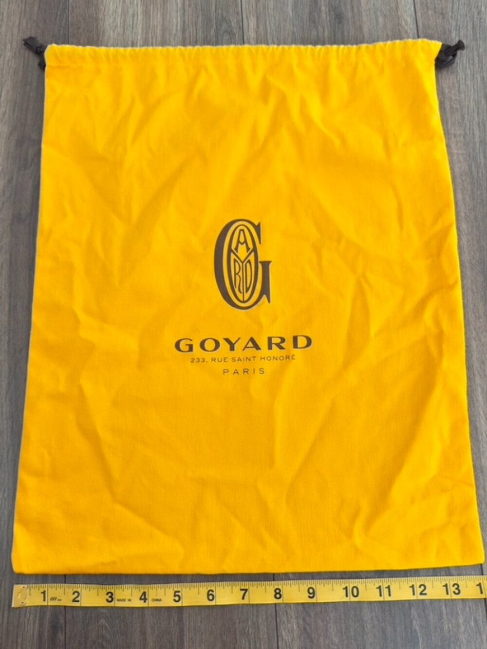 Goyard dusty bag medium size